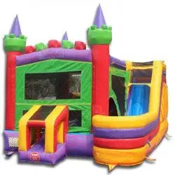 XL Castle Bounce House Combo
