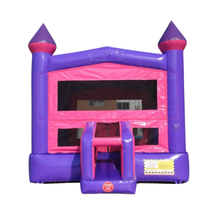 Pink Castle Bounce House