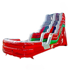 15 Ft Red Fire Slide