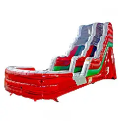15ft Red Fire Water Slide