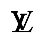 Stylized LV logo design